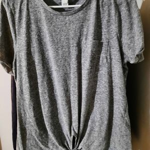 J. Crew Twist tie Shirt
